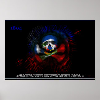 TOUSSAINT UNIVERSITY 1804 POSTER