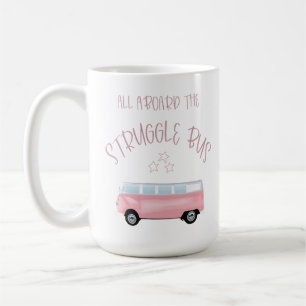 Tout à bord de la bataille Bus Mug Blanc en cérami