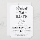 Tout À Propos De Ce Baste | Invitation à l'action  (Devant)