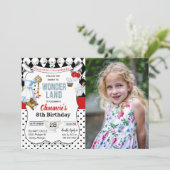 TOUT ÂGE - Alice au pays des merveilles Invitation (Debout devant)