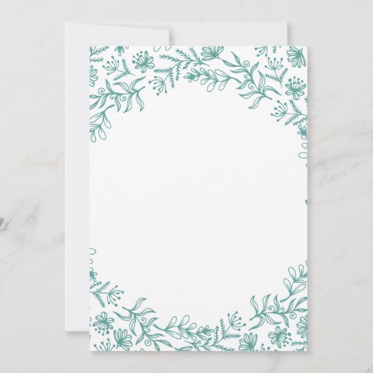 TOUT ÂGE - Alice au pays des merveilles Invitation (Dos)