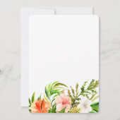 TOUT ÂGE - Aloha Tropical Birthday Invitation (Dos)