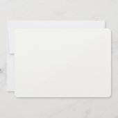 TOUT ÂGE - Ballerina Photo Anniversaire Invitation (Dos)