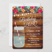 TOUT ÂGE - BBQ Mason Jar Invitation (Devant)