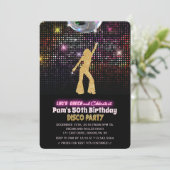 TOUT ÂGE - Disco Anniversaire Fête Invitation (Debout devant)
