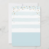 TOUT ÂGE - Elephant Boy Invitation d'anniversaire (Dos)