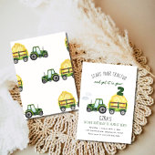 Tout âge Enfants Tracteur Anniversaire Invitation