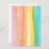 Tout âge Fiesta Invitation anniversaire (Dos)