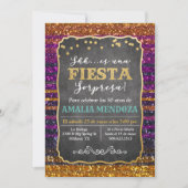 TOUT ÂGE - Fiesta Surprise Anniversaire Invitation (Devant)