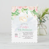TOUT ÂGE - Invitation d'anniversaire de fille aux (Debout devant)