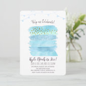 TOUT ÂGE - Invitation de gâteau d'anniversaire (Debout devant)