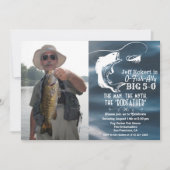 TOUT ÂGE - Pêche Anniversaire Photo Invitation (Devant)