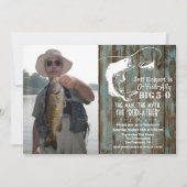 TOUT ÂGE - Pêche Anniversaire Photo Invitation (Devant)