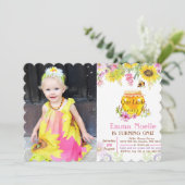 TOUT ÂGE/PHOTO - Invitation d'anniversaire d'abeil (Debout devant)