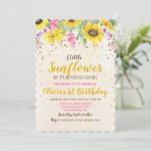 TOUT ÂGE - Tournesol Invitation d'anniversaire (Debout devant)