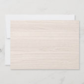 TOUT ÂGE - Tracteur Anniversaire Photo Invitation (Dos)