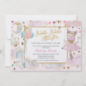 TOUT ÂGE - Twinkle Little Star Invitation Annivers (Devant)