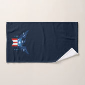 Tout American Eagle & Flag Patriotic (Serviette à main)