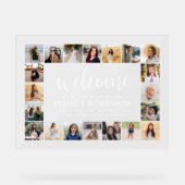 TOUT Anniversaire Bienvenue Script 20 Photo Collag (Recto)