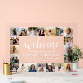 TOUT Anniversaire Bienvenue Script 20 Photo Collag (Mariage)