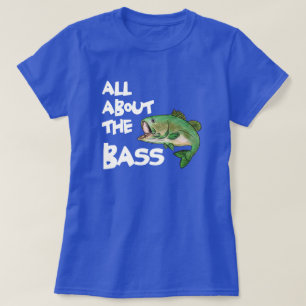TOUT AU SUJET II BAS DU T-SHIRT DRÔLE DE LA PÊCH