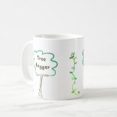 Tout autour de l'arbre Hugger avec la tasse de (Devant gauche)