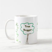 Tout autour de l'arbre Hugger avec la tasse de (Gauche)