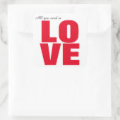 Tout Ce Dont Vous Avez Besoin, C'Est Des Stickers  (Sac)