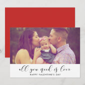 Tout ce dont vous avez besoin, c'est la carte de l (Devant / Derrière)