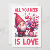 Tout ce dont vous avez besoin est l'amour - Carte (Devant)