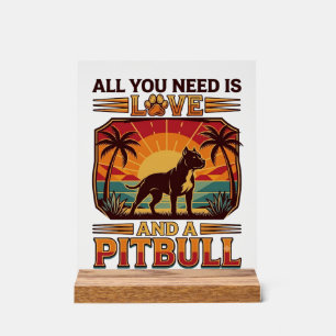 Tout ce dont vous avez besoin est l'amour Pitbull