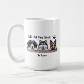 Tout Ce Dont Vous Avez Besoin Est Love Mug (Gauche)