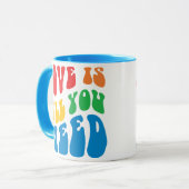Tout Ce Dont Vous Avez Besoin Est Love Mug (Devant gauche)