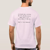 Tout ce que j'ai, t-shirt (Dos)