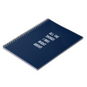 Tout Ce Que J'Avais Raison Sur Le Carnet (Côté gauche)
