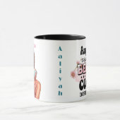 "Tout ce que je dis ou fais avant le café" Mug (Centre)
