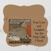 Tout ce que je veux c'est vous Carte de voeux de v (Devant / Derrière)