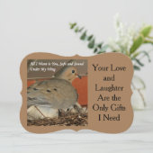 Tout ce que je veux c'est vous Carte de voeux de v (Debout devant)