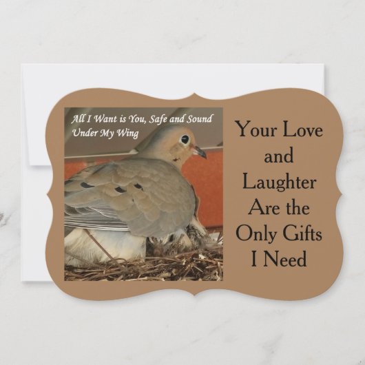 Tout ce que je veux c'est vous Carte de voeux de v (Devant)