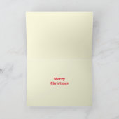 Tout Ce Que Je Veux Pour Noël C'Est Carte De Boo (Intérieur)