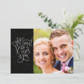 "Tout ce que je veux pour Noël c'est toi" | Carte  (Debout devant)