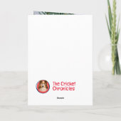 "Tout ce que je veux pour Noël" Chroniques Carte d (Dos)