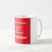 Tout ce que je veux pour Noël Novelty Mug (Devant droit)