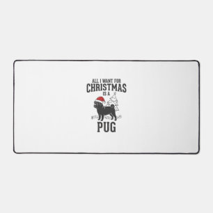 Tout ce que je veux pour Noël Pug Chien