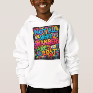 Tout ce qui erre n'est pas perdu Graffiti motivati