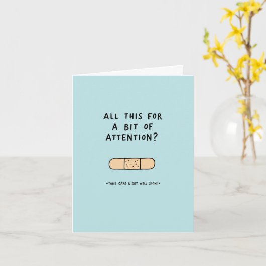 Tout cela pour l'attention obtenir bonne carte (Fleur jaune)