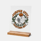 Tout Citrouille Épice Nice Halloween Squelette V (Angle)