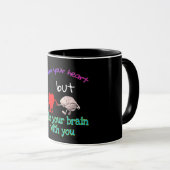 TOUT COMME VOTRE BRAIN Classic Mug, 11 oz Mug (Devant droit)