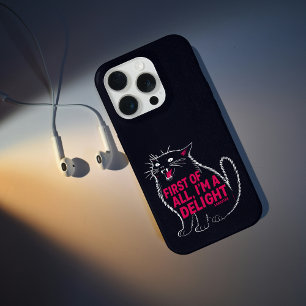 Tout D'abord Je Suis Un Délice De Chat Noir Rugiss