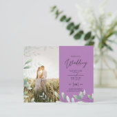 Tout-en-1 Mariage Feuille de verdure Photo Overlay (Debout devant)
